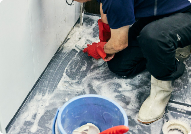 浴室の汚れ・水アカ・カビなどを除去してキレイに掃除